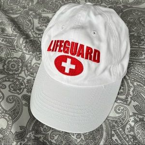 NWOT White Lifeguard Hat